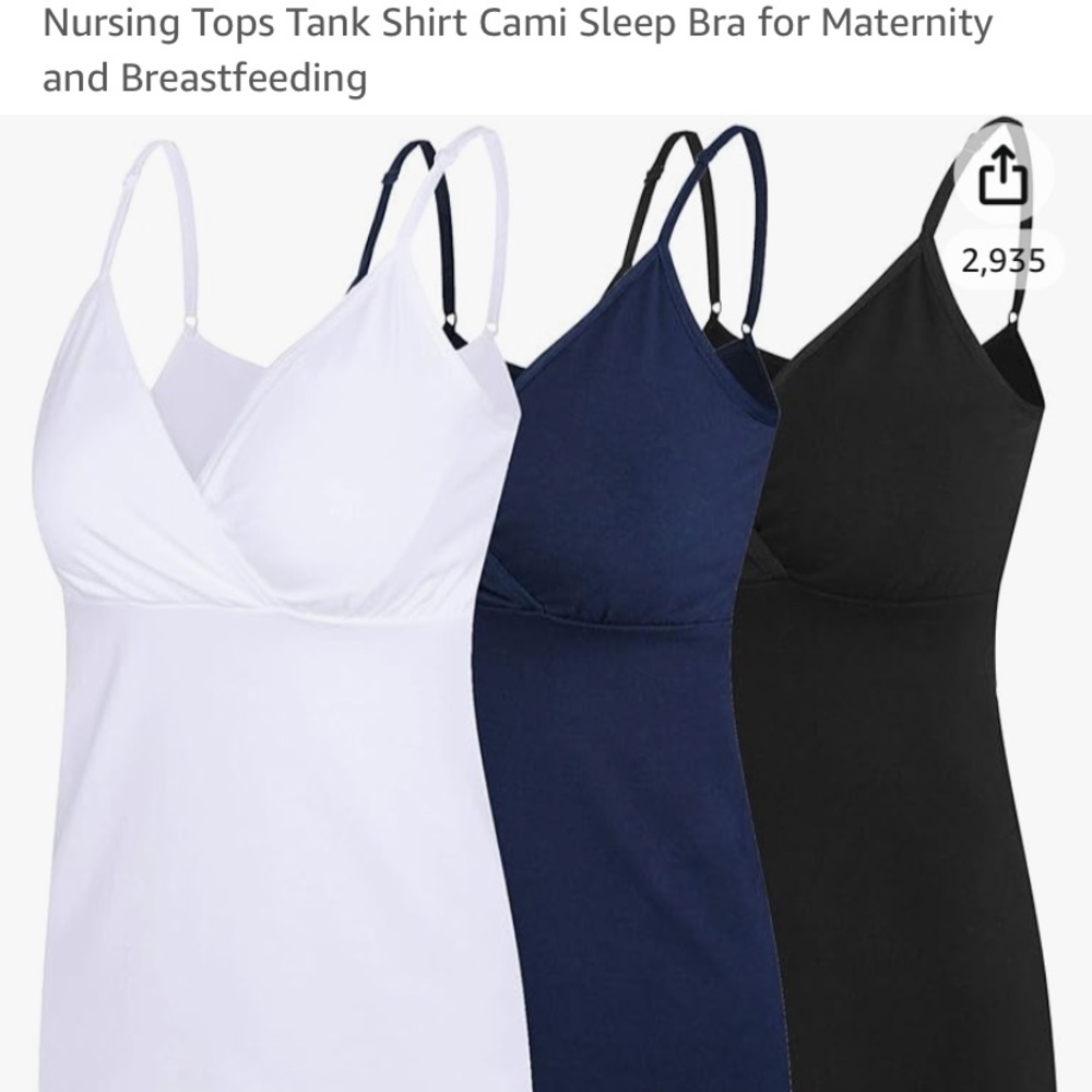 NWOT maternity and nursing tank